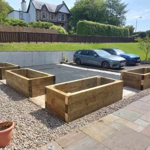 Langloch Farm Woodcraft - Sleeper Planters