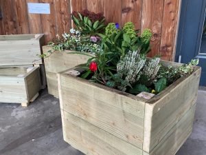 Langloch Farm Woodcraft - Square Planter
