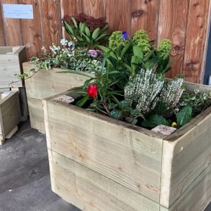 Langloch Farm Woodcraft - Square Planter