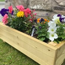 Langloch Farm Woodcraft - Trough Planter