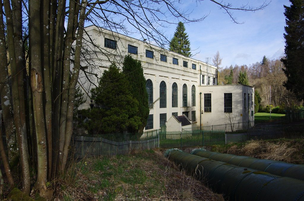 Photograph of Bonnington Mains Power Station